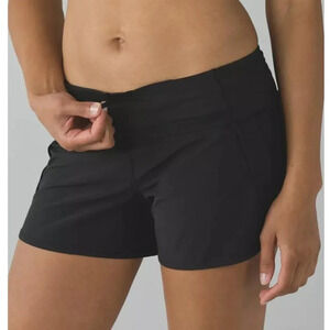 Lululemon Run Times Short 4-way Stretch Swift Ultra Light/Black - S27261